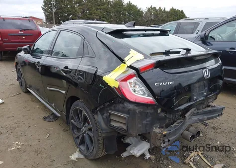 2018 Honda Civic Sport из США, поврежденный, VIN SHHFK7H40JU232376